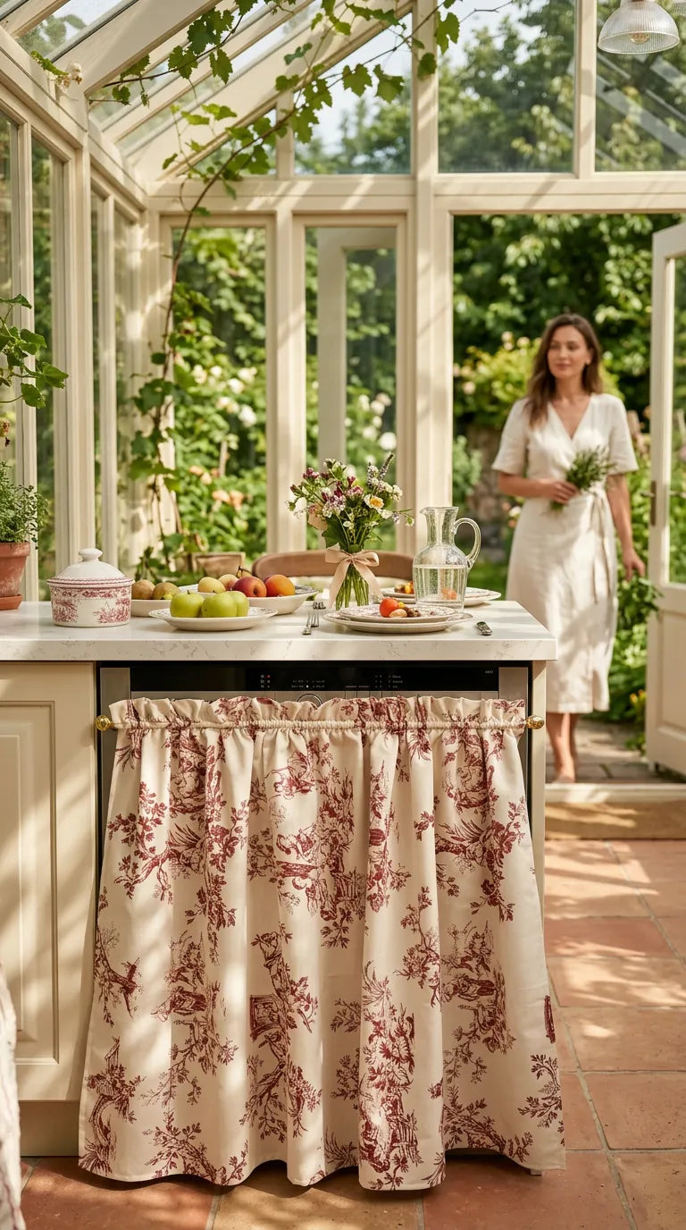 Mıknatıslı Bulaşık-Çamaşır-Kurutma Makinesi Perdesi Toile (**Premium Serisi**)