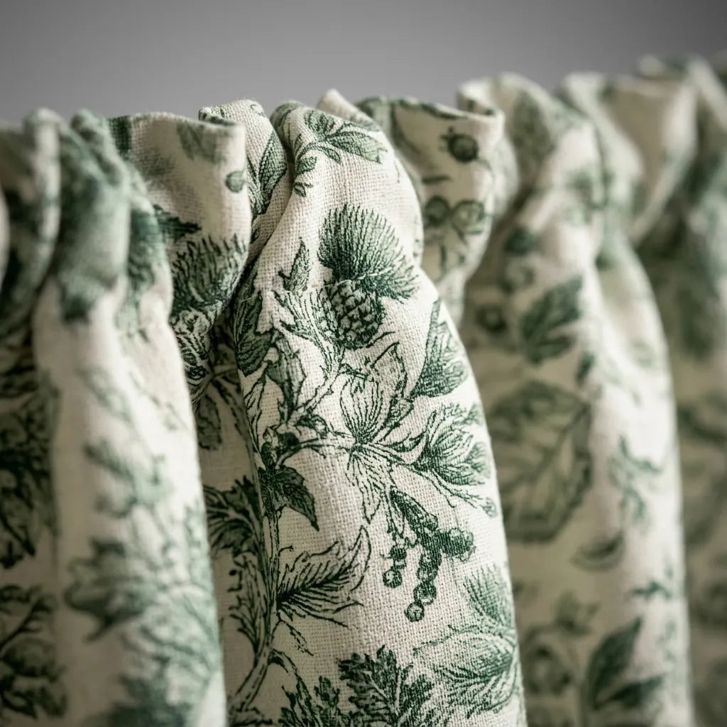 Mıknatıslı Bulaşık-Çamaşır-Kurutma Makinesi Perdesi Emerald Garden